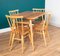 Blonde Model 395 Breakfast Table & Ercol Kitchen Chairs by Lucian Ercolan for Ercoli, Set of 5 9