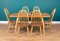 Mesa de comedor de tablones y sillas Windsor de Lucian Ercolani para Ercol, Imagen 10