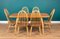 Mesa de comedor de tablones y sillas Windsor de Lucian Ercolani para Ercol, Imagen 8