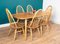 Mesa de comedor de tablones y sillas Windsor de Lucian Ercolani para Ercol, Imagen 7