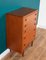 Teak Bath Cabinet Makers Chest of Drawers from BCM, 1960s 7