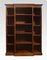 Mahogany Inlaid Breakfront Bookcase, 1890s 1