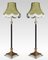 Brass Standard Lamps, Set of 2 1