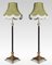 Lampadaires en Laiton, Set de 2 1