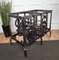 18th Century Italian Wrought Iron Church Tower Turret Clock Console Side Table, Image 9