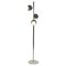 Italian Space Age Chrome Eyeball Floor Spot Lamp attributed to Stilux, 1960s 1