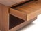 Mid-Century Square Cube Teak Coffee Table with Double Sided Drawer, 1960s 2