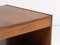 Mid-Century Square Cube Teak Coffee Table with Double Sided Drawer, 1960s 13