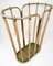 Mid-Century Moder Schirmständer aus Bambus & Messing, 1950er 6