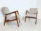 Mid-Century Modern Armchairs in Wood and Fabric, 1960s, Set of 2, Image 3