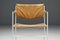 Modernist Dining Chairs in Metal and Camel Leather, 1980s, Set of 6, Image 17