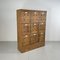 Wooden Locker with 9 Compartments, 1930s 2