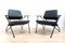 Vintage Modernist Leather Polygon Armchairs, 2000s, Set of 2 7