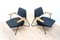 Vintage Modernist Leather Polygon Armchairs, 2000s, Set of 2 10