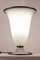 Lampe de Bureau Modèle Primavera en Verre de Murano Opalin attribuée à Barovier & Toso, 1980s 3