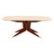 Mid -Century Dining Table with White Marble Top atttibuted to Ico Parisi, 1950s, Image 12