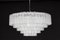 Large Ice Glass Tubes Chandelier from Doria Leuchten, Germany, 1960s 11