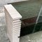 Italian Modern Travertine and Smoked Glass Console, 1970s 5