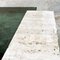 Italian Modern Travertine and Smoked Glass Console, 1970s 11