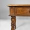 Italian Wooden Table with 2 Drawers and Turned Legs, 1800s, Image 12