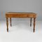 Italian Wooden Table with 2 Drawers and Turned Legs, 1800s, Image 5
