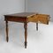 Italian Wooden Table with 2 Drawers and Turned Legs, 1800s 7