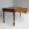 Table en Bois avec 2 Tiroirs et Pieds Tournés, Italie, 1800s 7