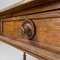 Italian Wooden Table with 2 Drawers and Turned Legs, 1800s 14