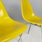American Yellow Shell Chairs attributed to Charles & Ray Eames for Herman Miller, 1970s, Set of 2 8