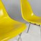 Amerikanische Yellow Shell Chairs von Charles & Ray Eames für Herman Miller, 1970er, 2er Set 8