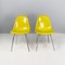 Amerikanische Yellow Shell Chairs von Charles & Ray Eames für Herman Miller, 1970er, 2er Set 2