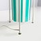 Mid-Century Italian Floor Lamp in White and Light Blue Glass with Metal, 1950s 19
