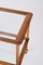 Mid-Century Italian Bar Cart in Walnut and Glass attributed to Cesare Lacca for Cesare Lacca, Italy, 1960s, Image 7