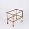 Mid-Century Italian Bar Cart in Walnut and Glass attributed to Cesare Lacca for Cesare Lacca, Italy, 1960s, Image 6
