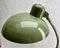 Lámpara de mesa ajustable vintage en verde atribuida a Sis, años 50, Imagen 6