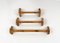 Mid-Century Bathroom Towel Holders in Bamboo and Rattan, Italy, 1970s, Set of 3 8