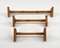 Mid-Century Bathroom Towel Holders in Bamboo and Rattan, Italy, 1970s, Set of 3 12