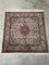 Vintage Square Mashad Rug 1