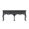 Large English Grain Ebonised Oak Dresser Base, 1870s, Image 1