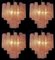 Pink Alabaster Murano Glass Tronchi Chandelier, 1980s 8