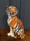 Tiger Sculpture in Hand-Painted Ceramic, 1970s 1