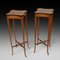 Edwardian Sheraton Revival Satinwood Tables, Set of 2 1