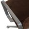 Mittlerer Oxford Stuhl aus grauem Alcantara Stoff von Arne Jacobsen 6
