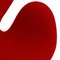 Canapé Swan en Tissu Rouge par Arne Jacobsen 8