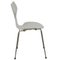 Chaise Grandprix Grise par Arne Jacobsen 2