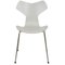 Grauer Grandprix Stuhl von Arne Jacobsen 1