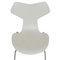 Grauer Grandprix Stuhl von Arne Jacobsen 4