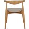 Silla Elbow de roble aceitado de Hans Wegner, Imagen 3