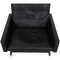 PK-31/1 Lounge Chair in Black Leather by Poul Kjærholm, 1980s 10