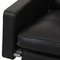 Sillón Pk-31 tapizado de cuero anilina negro de Poul Kjærholm, años 70, Imagen 9